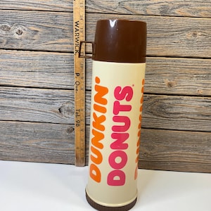 Vintage Thermos Dunkin’ Donuts 70’