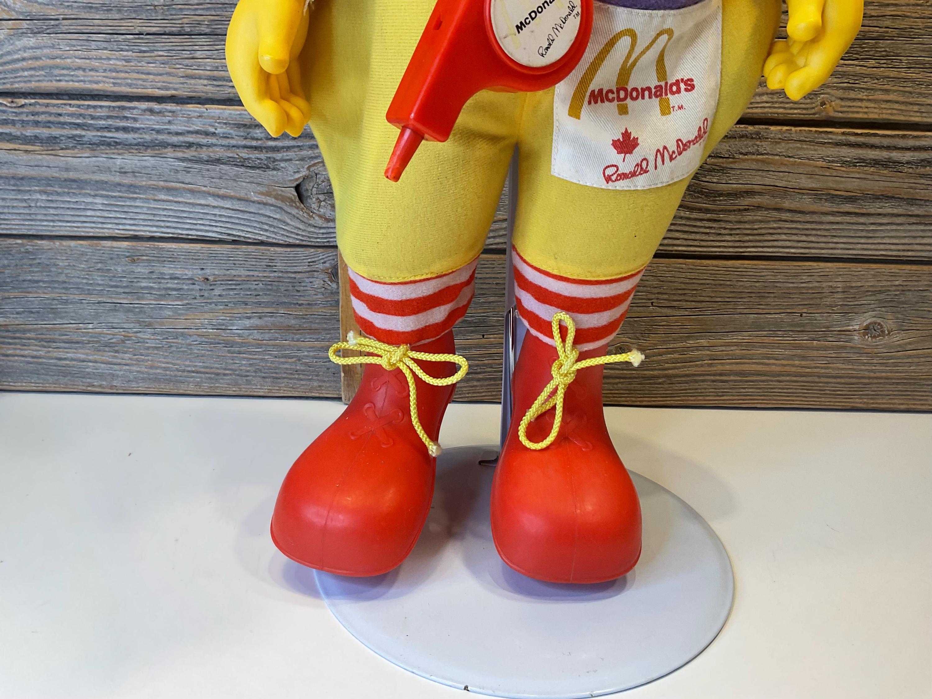 Vintage Ronald Mcdonald Plush 1978 - Etsy