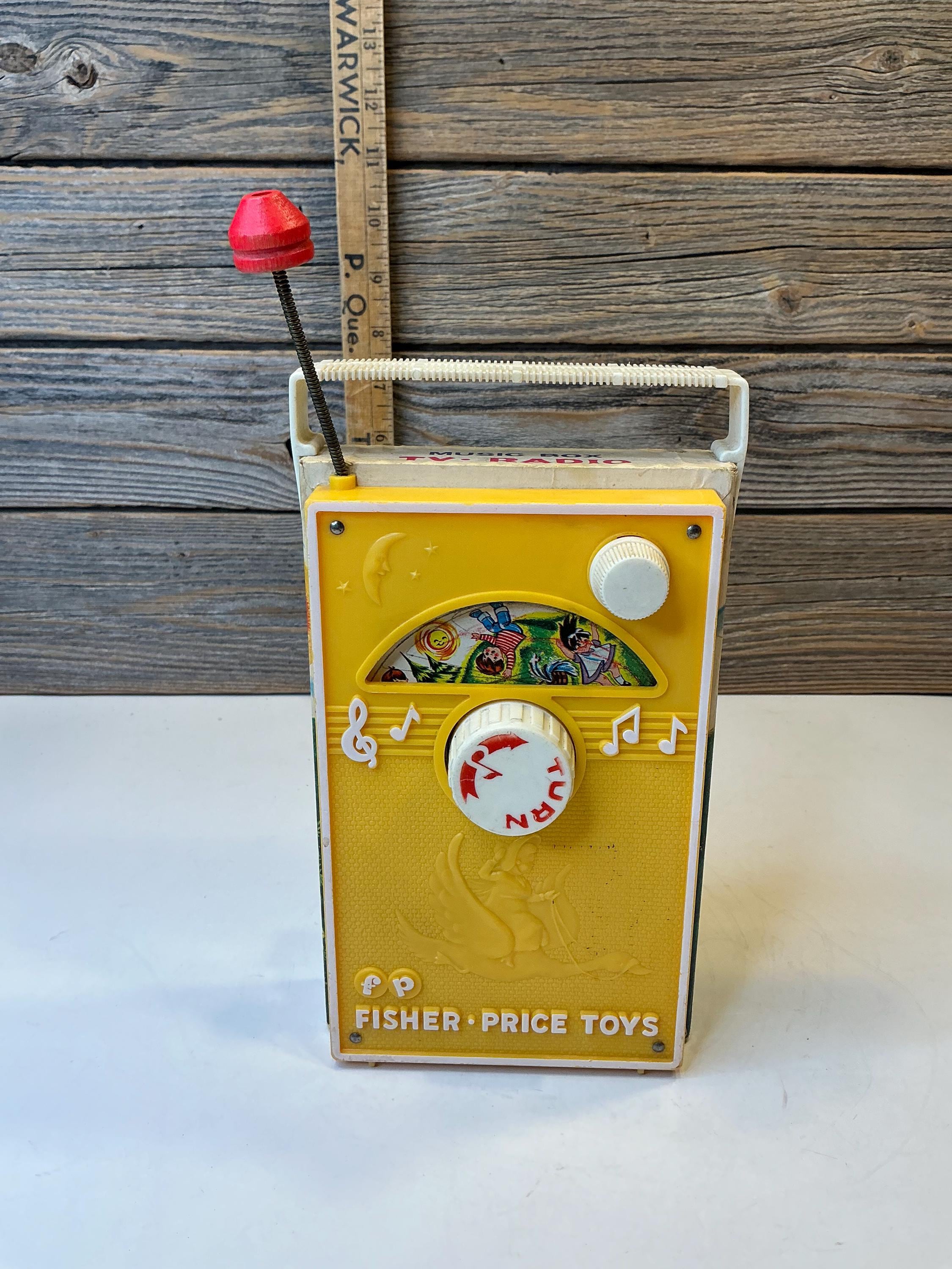 Vintage Fisher Price Music Box Tv - Etsy Canada