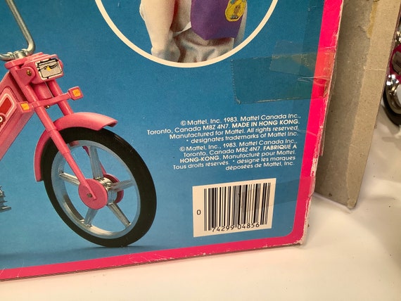 Vintage Mattel Motor Bike Barbie 1983 - Etsy