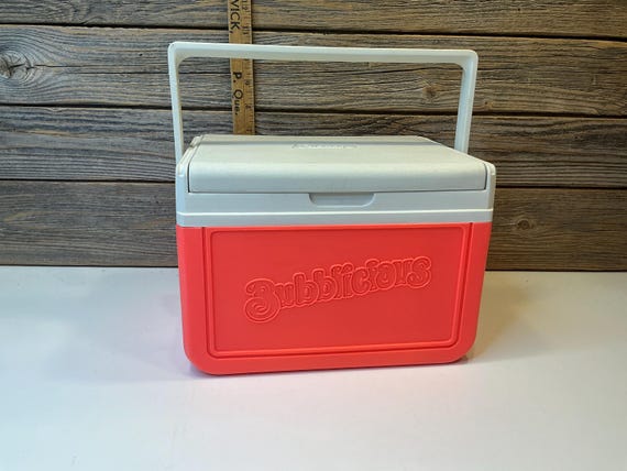 Vintage Coleman Cooler Bubblicious Bubble Gum Neon Orange 90' - Etsy