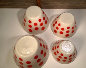 Fire king ボウル4つセット ヴィンテージ ファイヤーキング 4