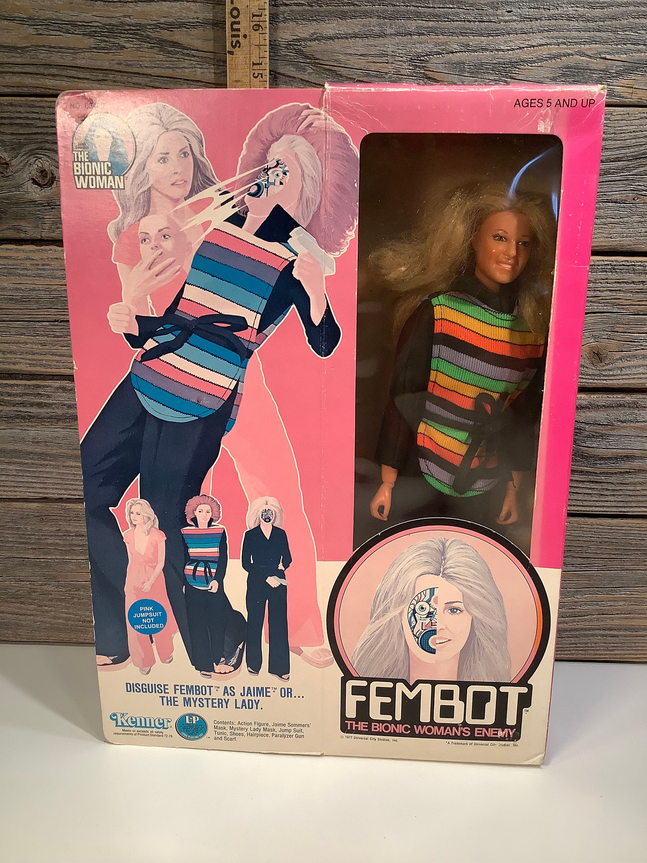 Vintage Kenner the Bionic Woman's Enemy Fembot 1977 
