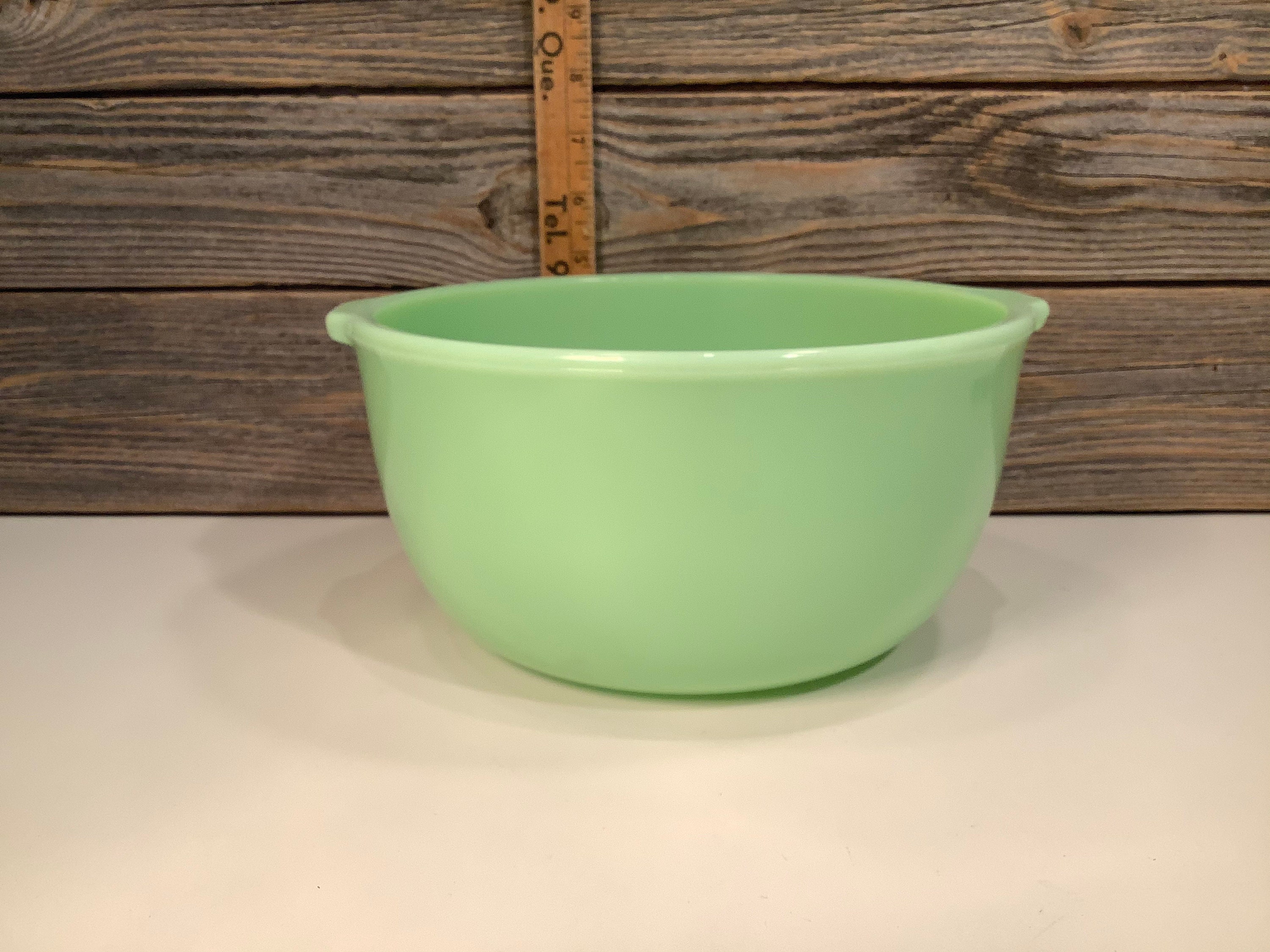 Vintage McKee Jadeite mixing bowl for Sunbeam mixer 50' Etsy