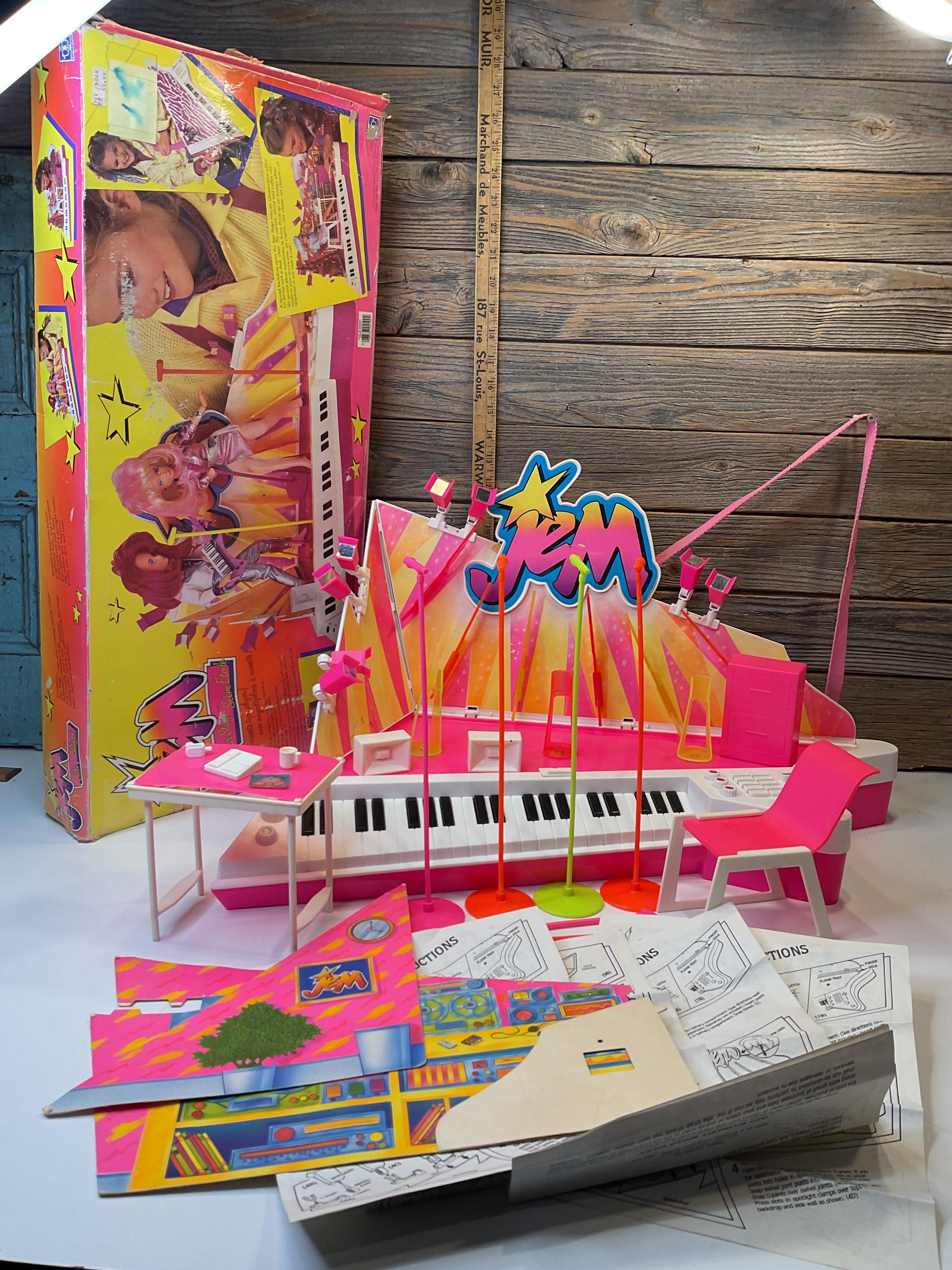 Vintage Hasbro Jem and the Holograms Star Stage 1986 - Etsy