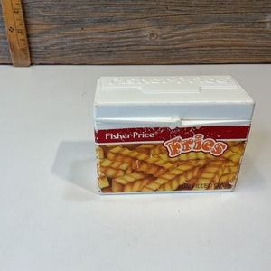 Vintage Fisher Price fun with food Fries 80’