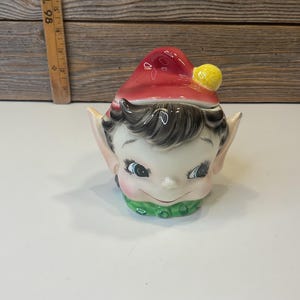 Vintage Lefton Pixie Elfenzucker 50’