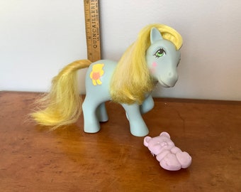 Vintage Hasbro My little pony Magic message Cuddles 1984