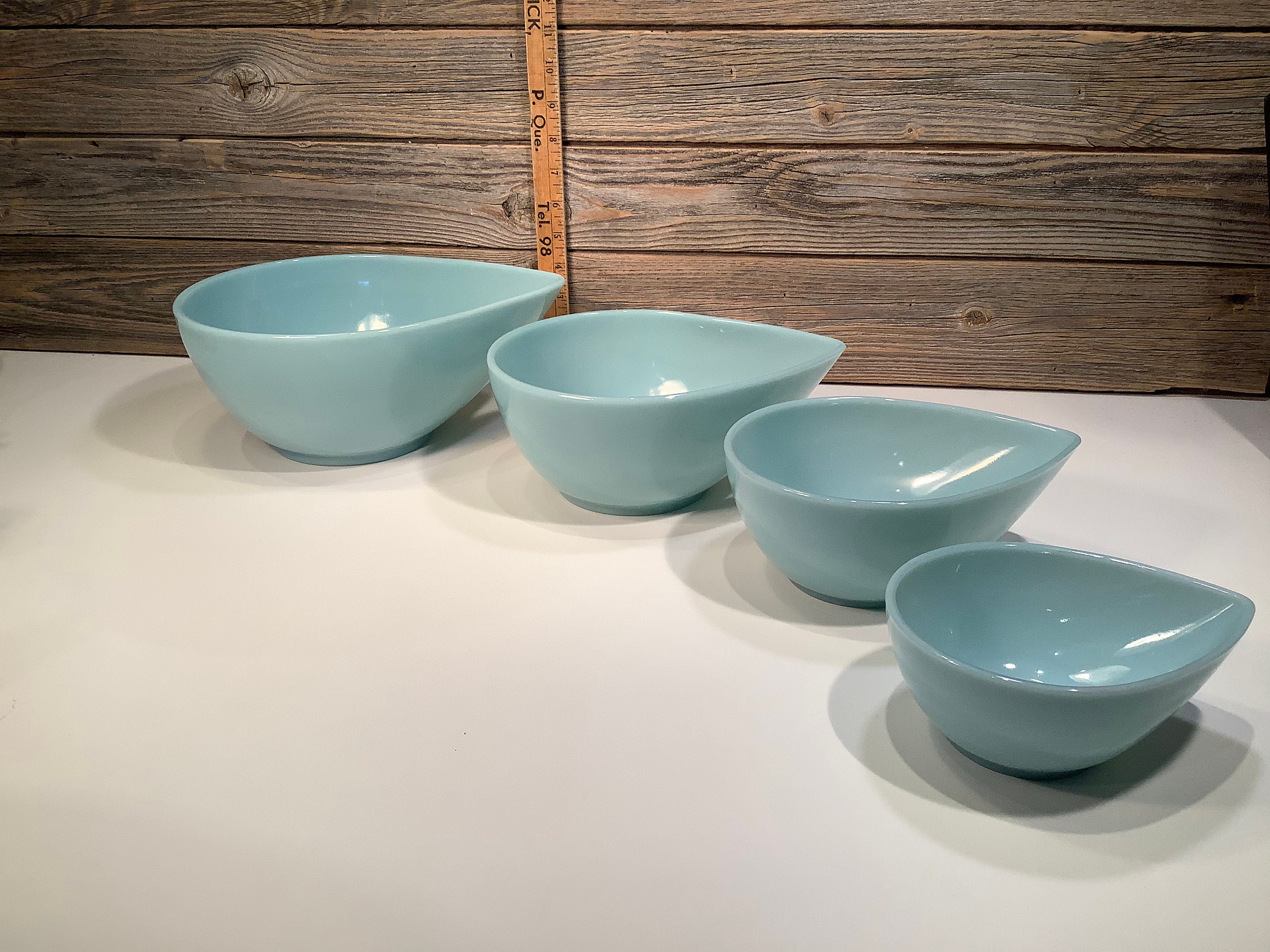 ファイヤーキング ターコイズブルー ミキシングボウル S M L 3点セット