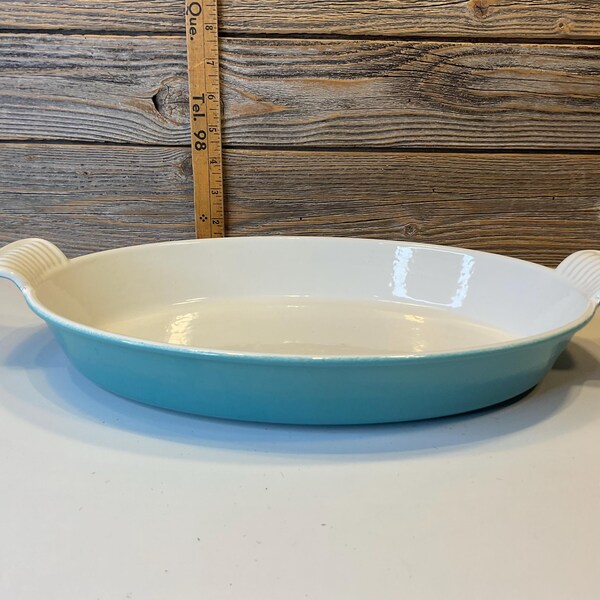 Vintage Le Creuset #32 turquoise 60’