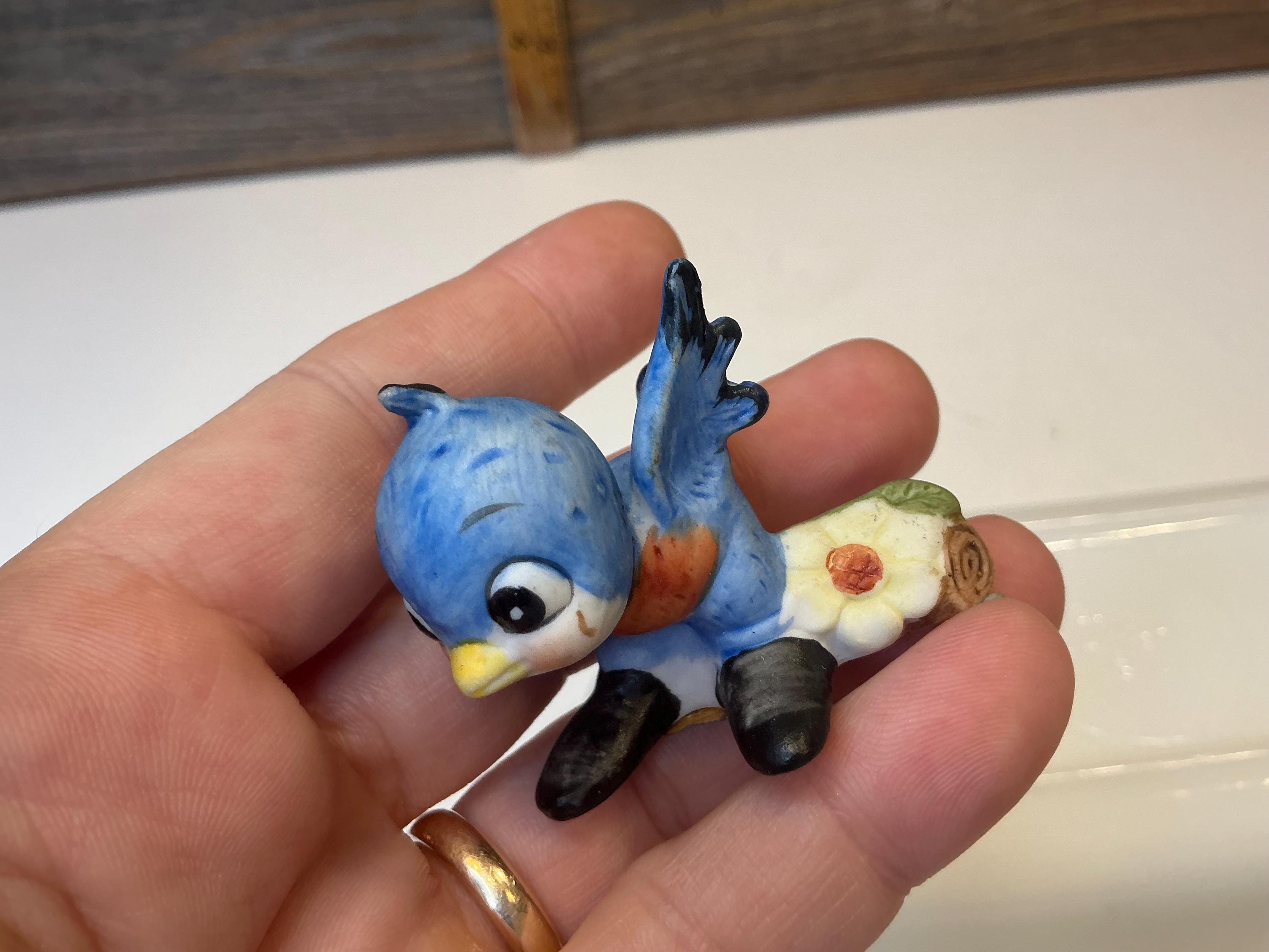 Vintage Josef Originales 2 Blue Birds 60' - Etsy