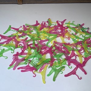 Vintage lot of Clones Barbie clothes hangers 70&#39;