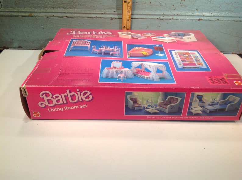 Vintage Barbie living room set 1985 image 7