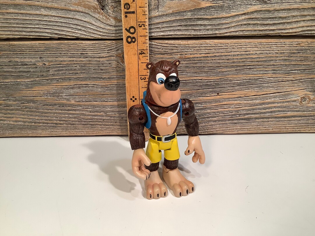 Vintage Nintendo Banjo Kazooie 1999 Figure Etsy