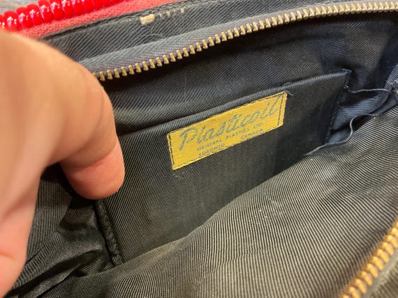 Vintage General Plastic Telephone Cord Handbag 40' - image 8