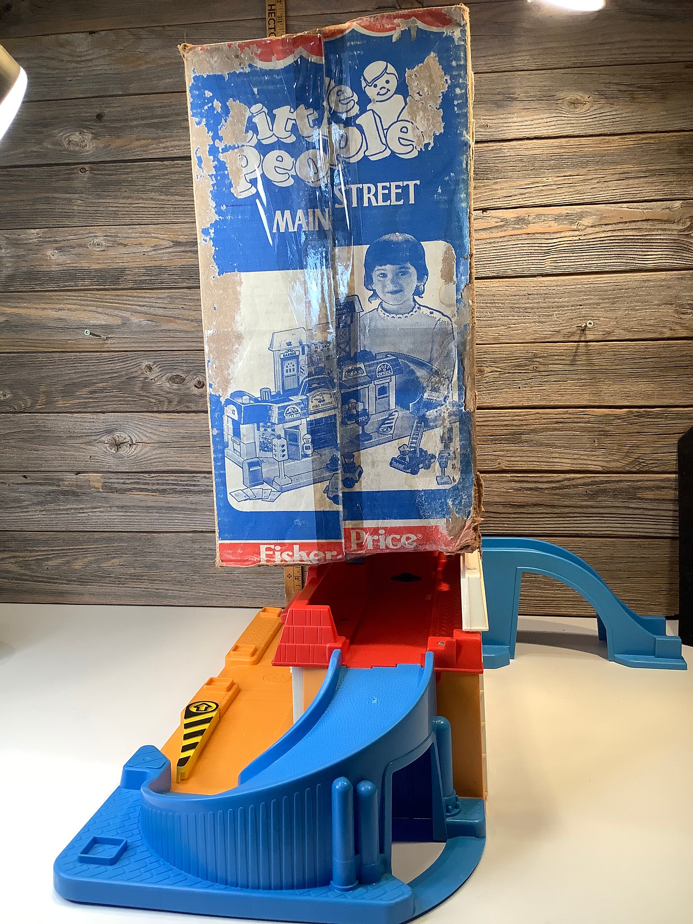 Vintage Fisher Price Little People Main Street 1986 - Etsy