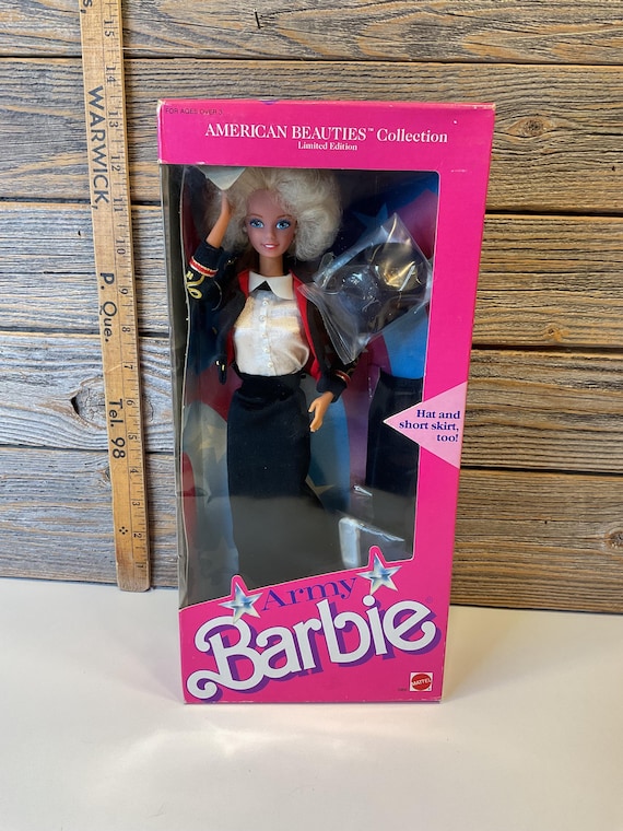 Buy Vintage Mattel Army Barbie 1989 Online in India Etsy