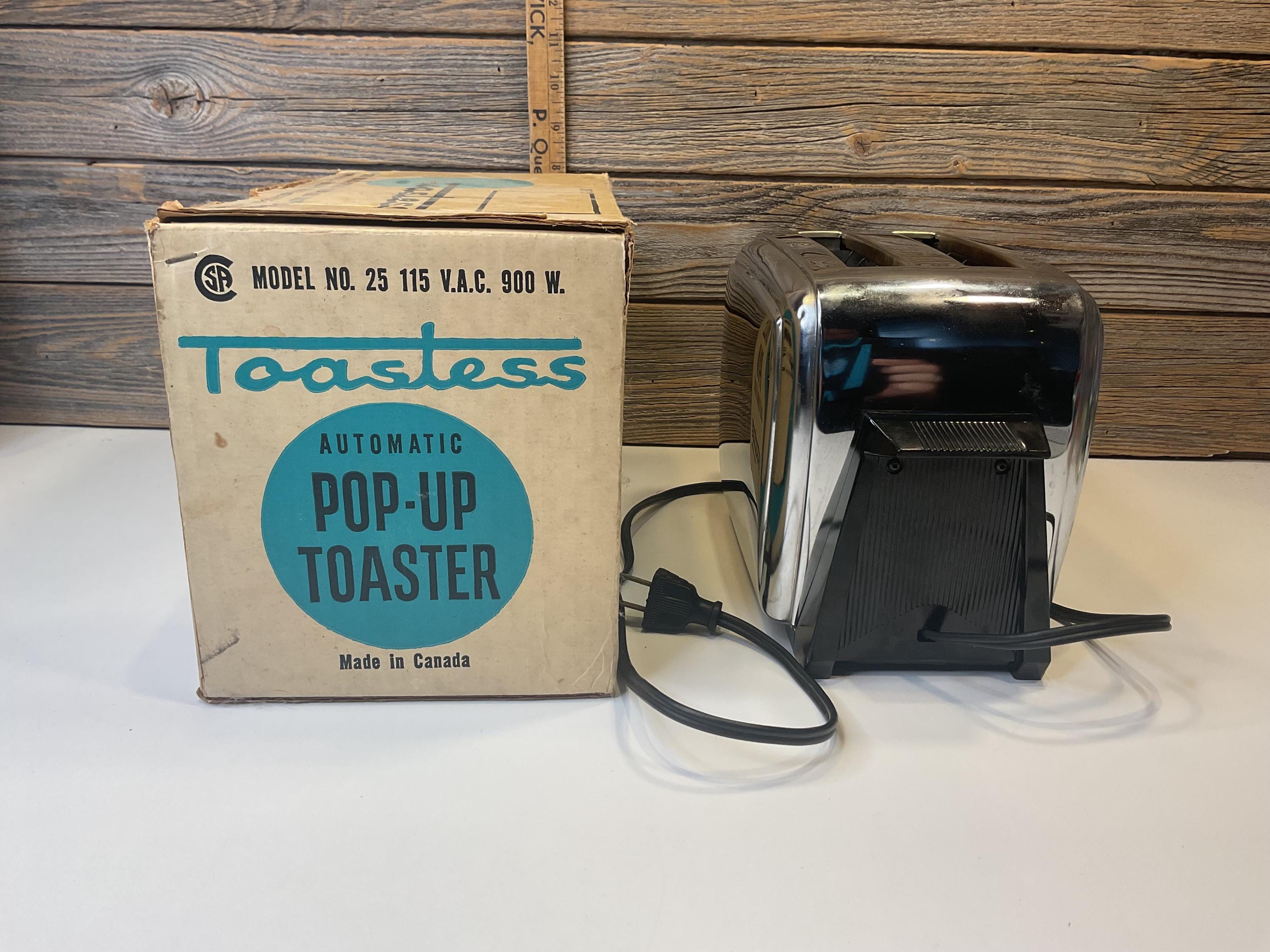Model 1b24 Mid Century Toaster Deco Toastmaster Toasters Vintage