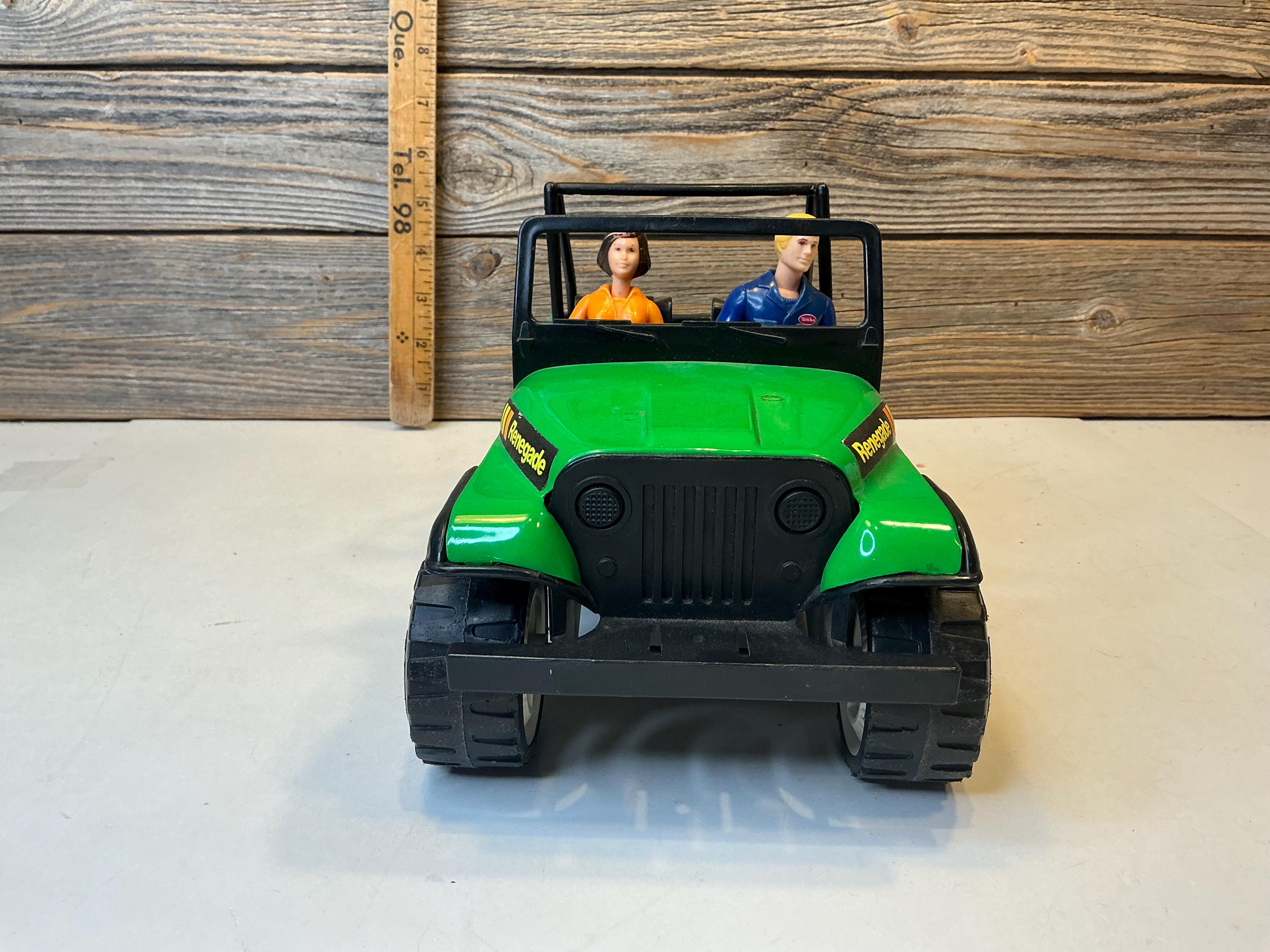 Vintage Tonka Renegade Green Jeep XR-101 - Etsy