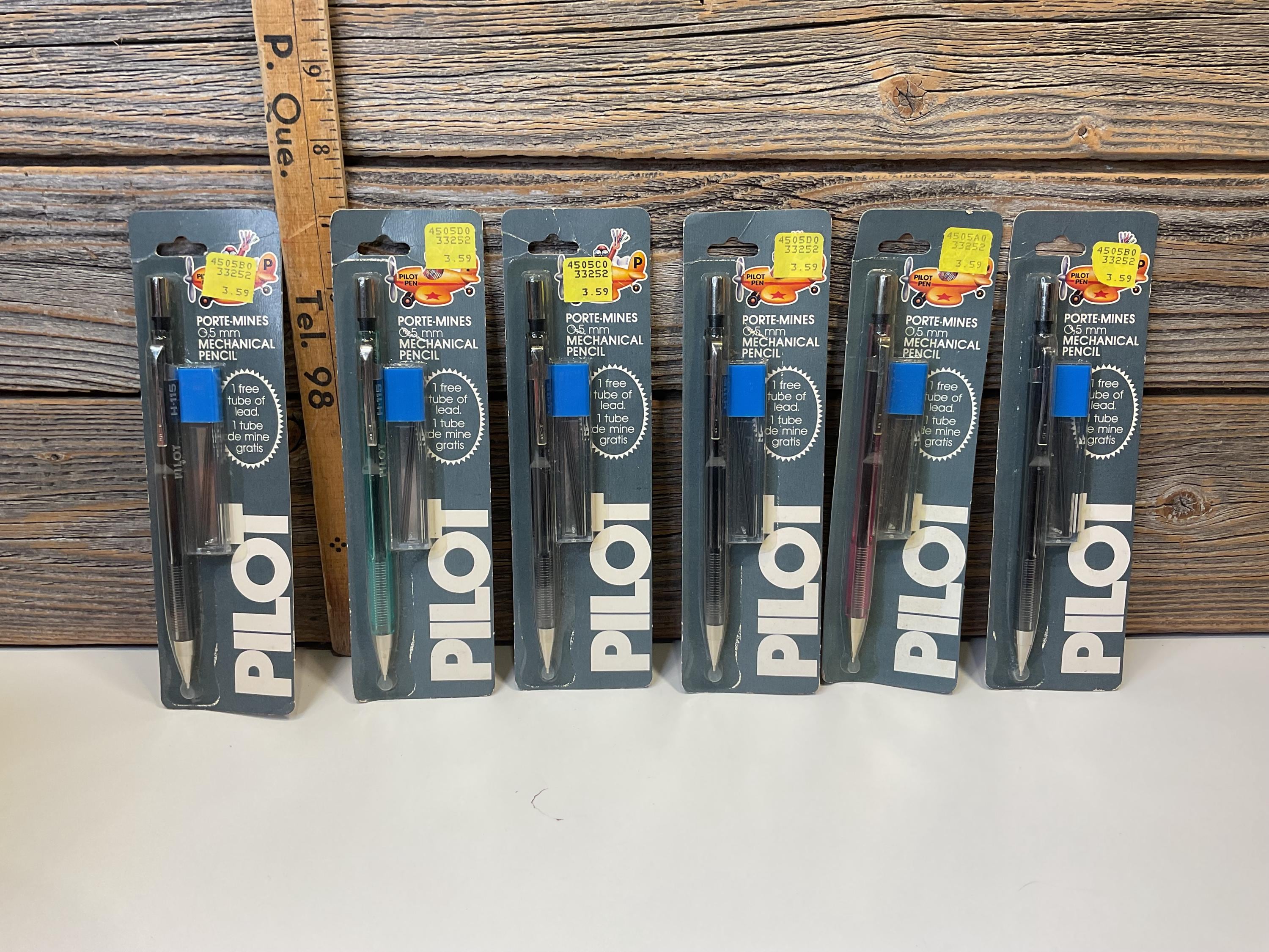 まとめ　レトロ　アンティーク　ミニ鉛筆　130本　PILOT　PUBLICA　他 Vintage Pilot Lot of 6 Mechanical Pencil H-115 - Etsy