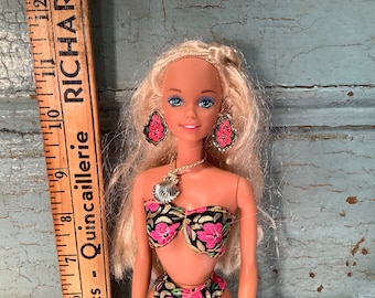 Vintage Mattel Barbie tropical splash 1994