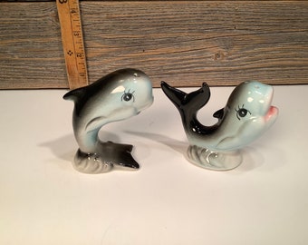 Vintage Japan whales shakers 50&#39;