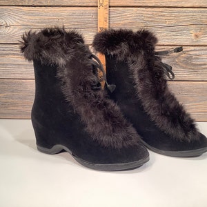 Old carriage black boots 40’