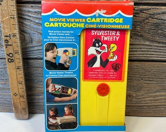 Vintage Fisher Price Filmbetrachter-Kassette Sylvester und Tweety 1977