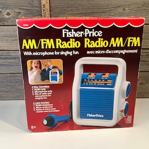 Radio portátil AM FM operado con baterías, 4 pilas D  