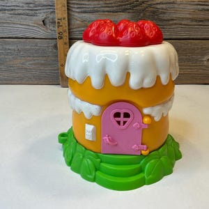Vintage Strawberryland miniatuurtjes Shortcake House 1981