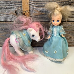 Vintage Hasbro My Little Pony Megan i Sundance Fashion Flowers Darling