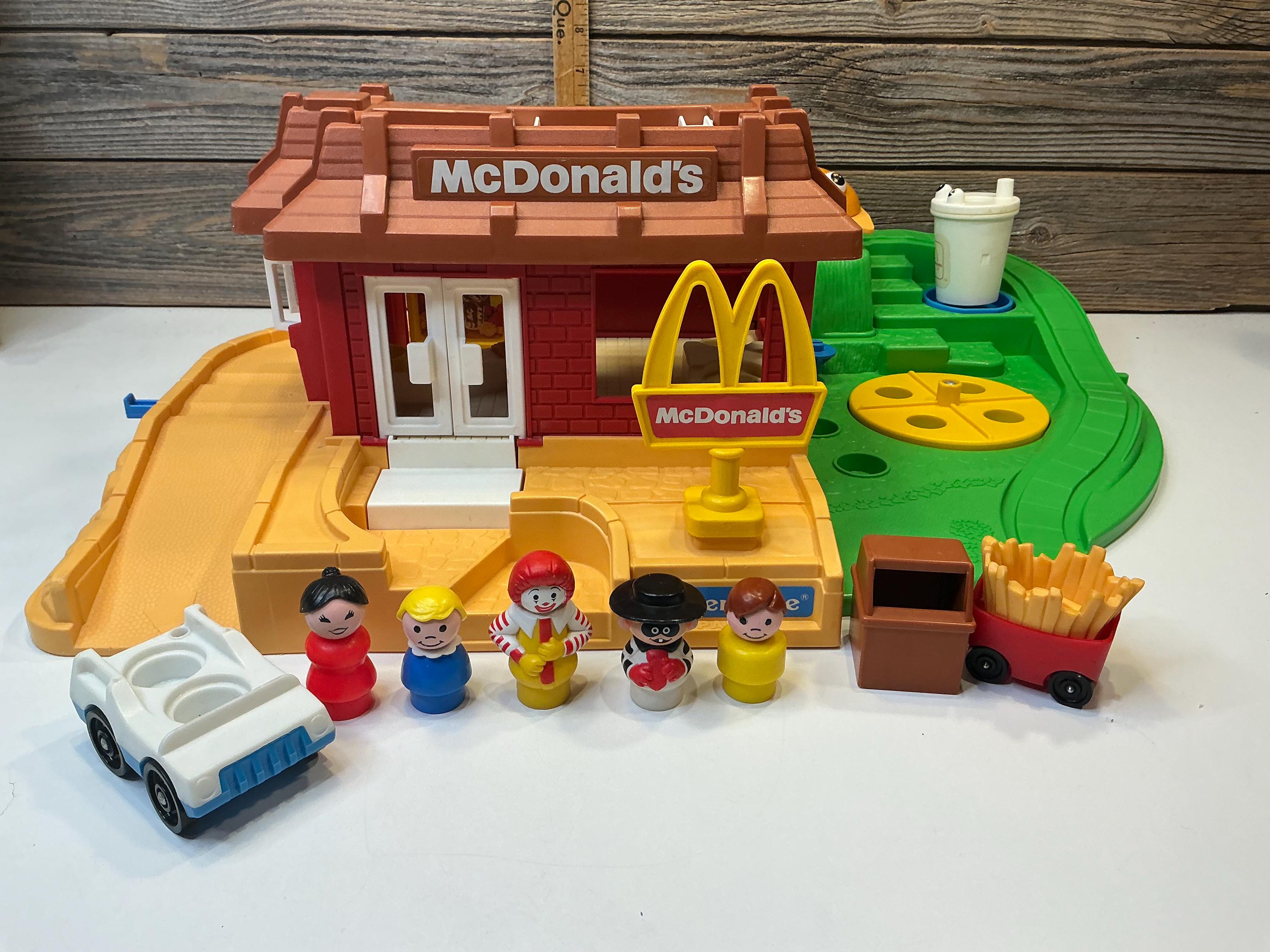 ヴィンテージ フィッシャープライス リトルピープル マクドナルド 1989