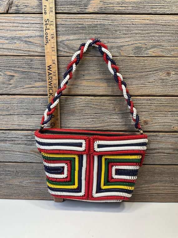 Vintage General Plastic Telephone Cord Handbag 40' - image 1