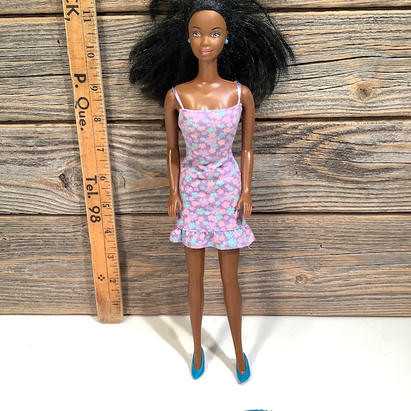 Vintage Mattel Barbie afrikanisch 80'