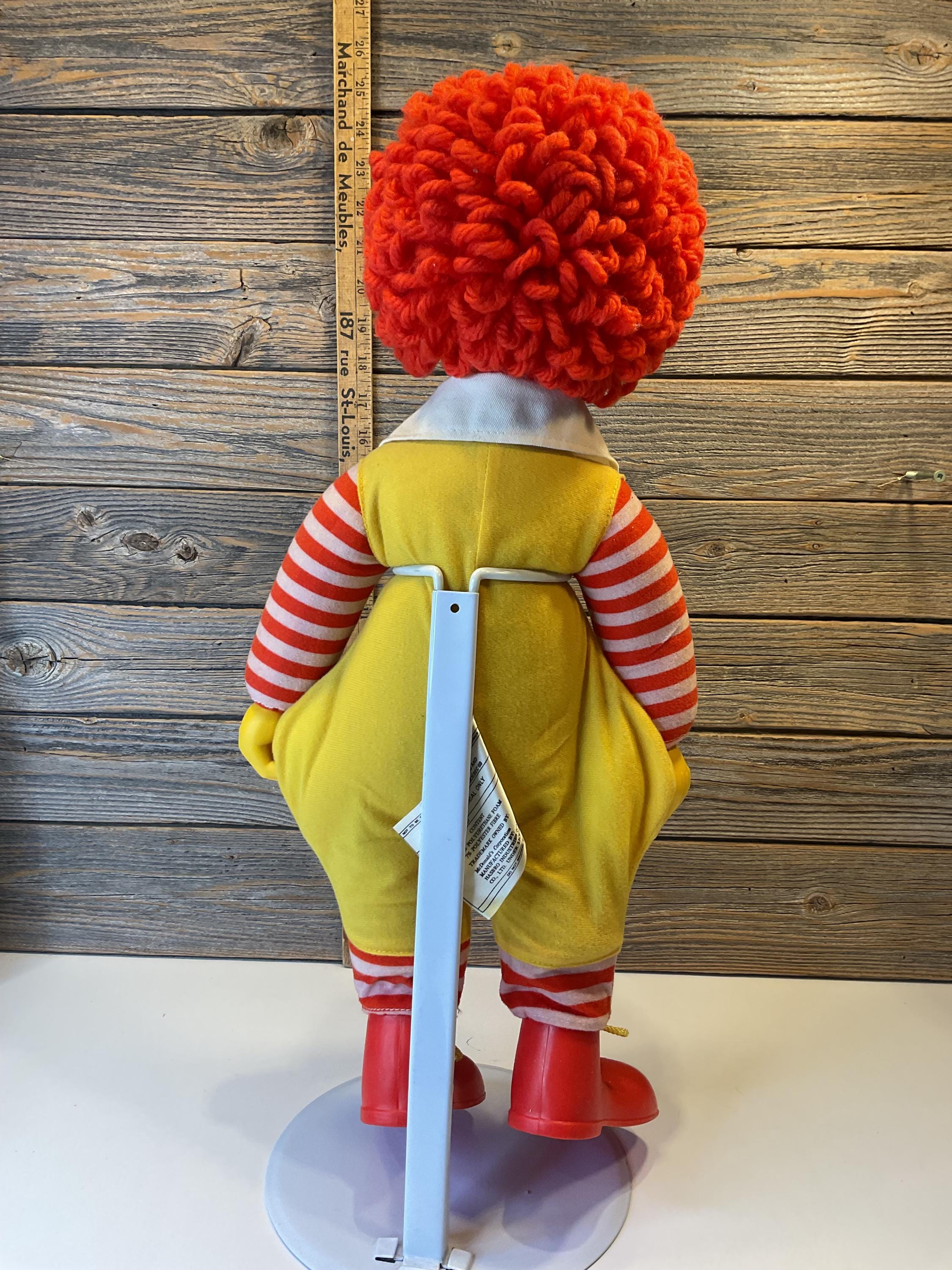 Vintage Ronald Mcdonald Plush 1978 - Etsy