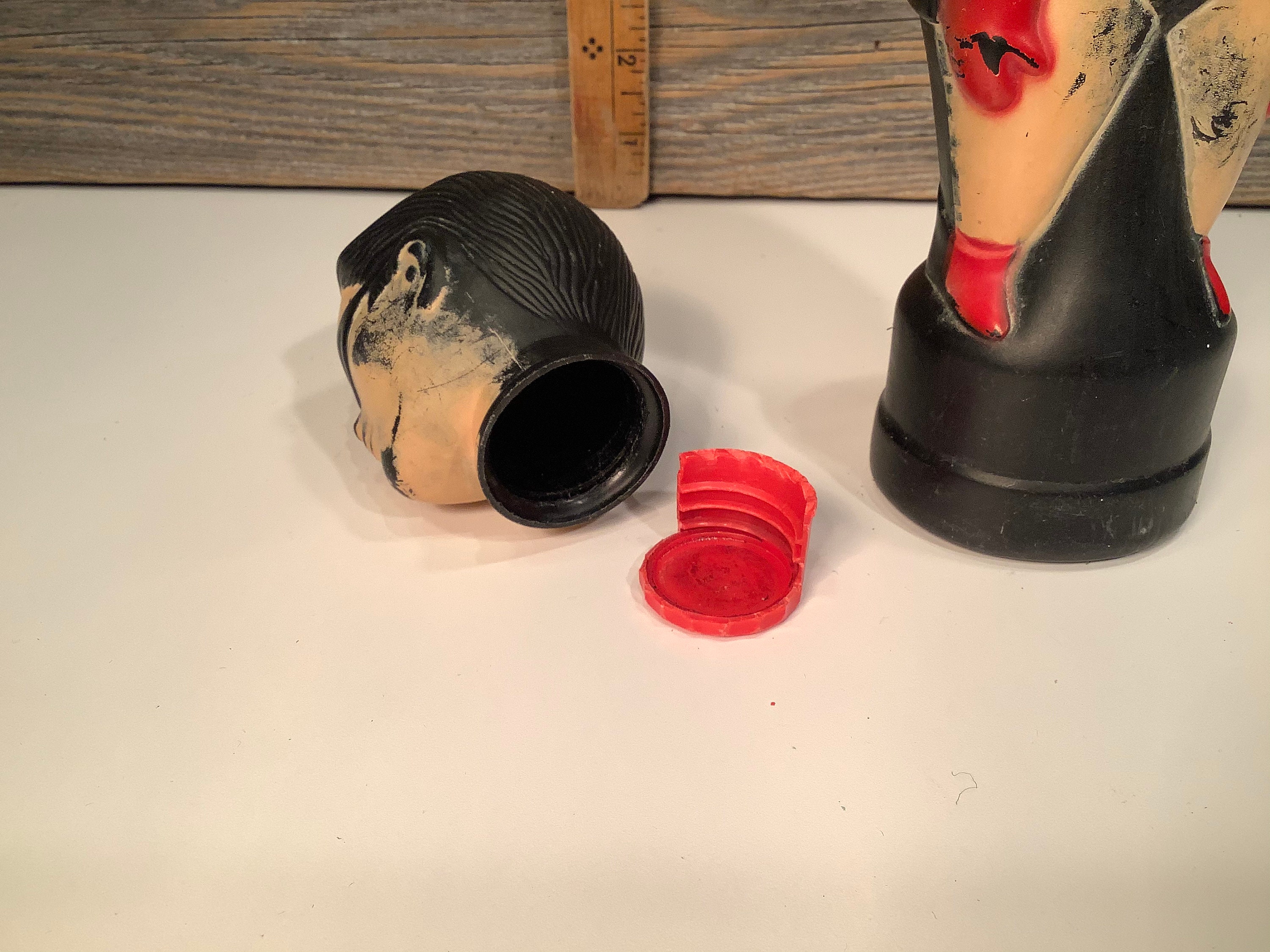 Vintage Soaky bubble bath bottle Robin 1966 Etsy