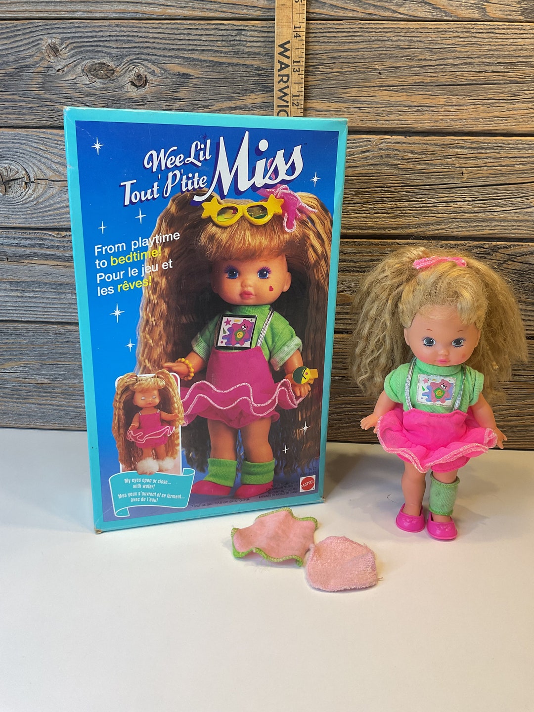 Vintage Mattel Wee Lil Miss Doll 1990 Etsy Ireland