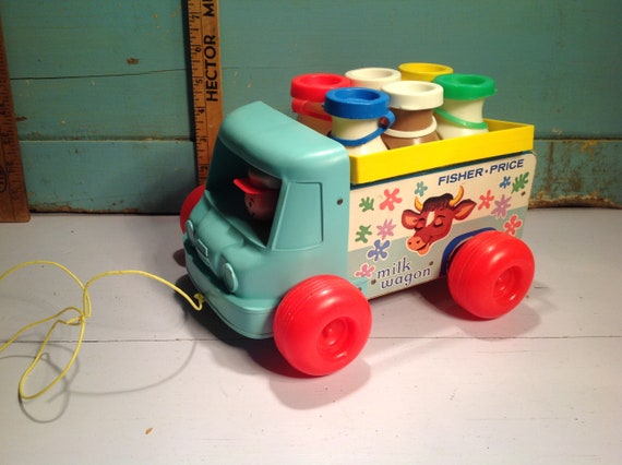 fisher price milk wagon