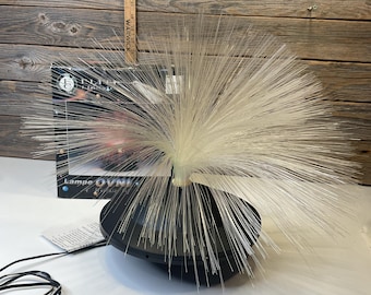 Vintage UFO fiber optic lamp 80’
