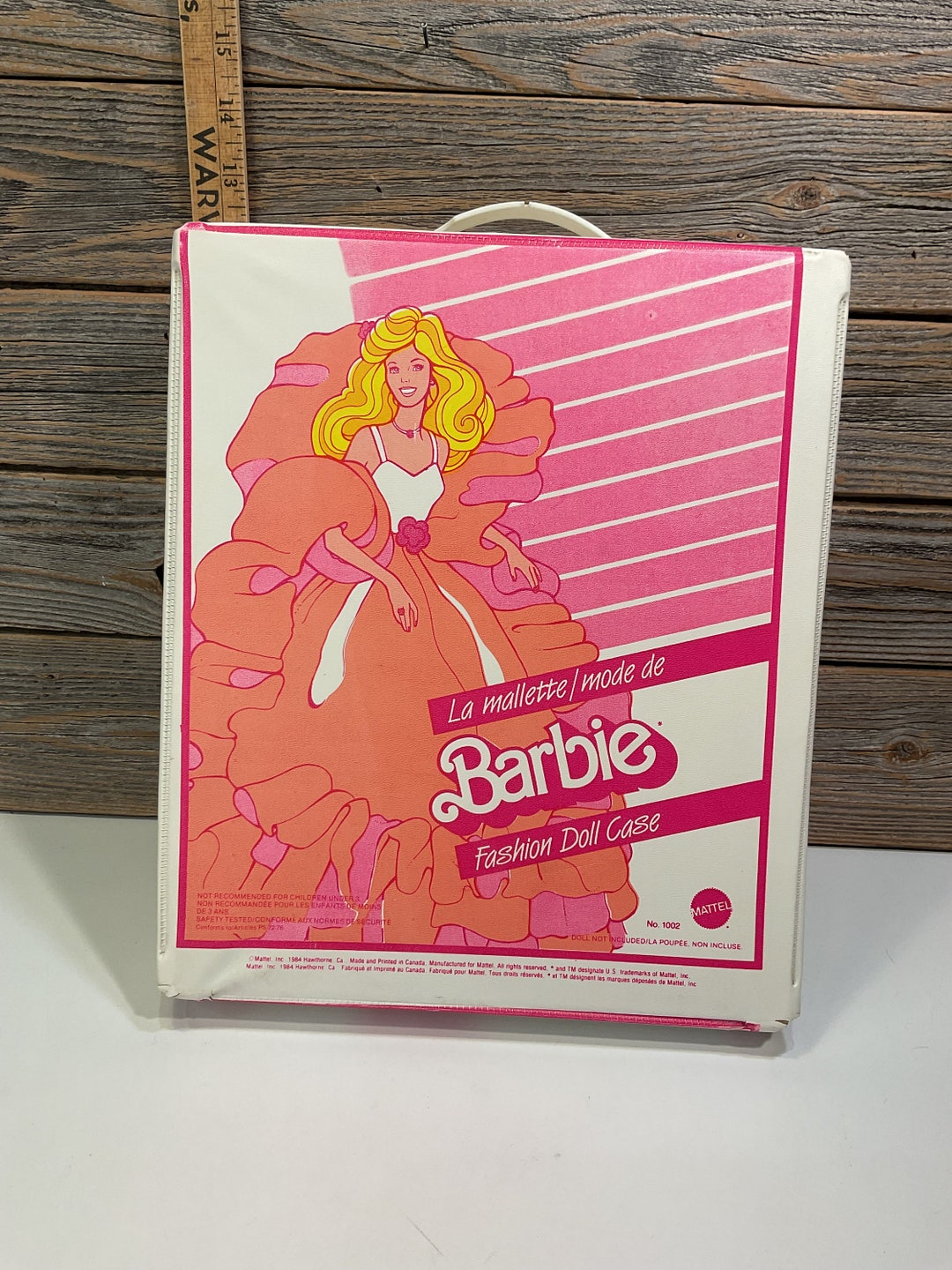 Vintage Mattel Barbie Fashion Doll Case With Peache's 1984 Etsy