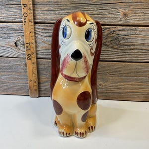 Vintage Italy dog bank