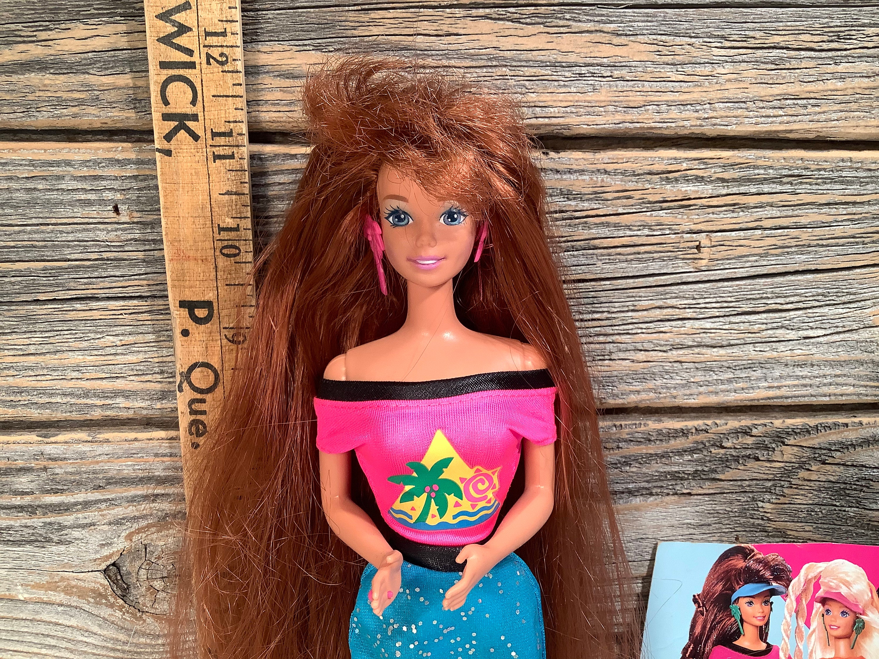 Vintage Mattel Barbie Redhead Glitter Hair 1993 - Etsy New Zealand