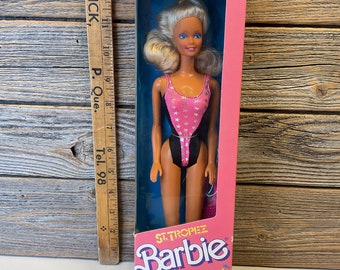 Vintage Mattel Barbie St. Tropez 1988
