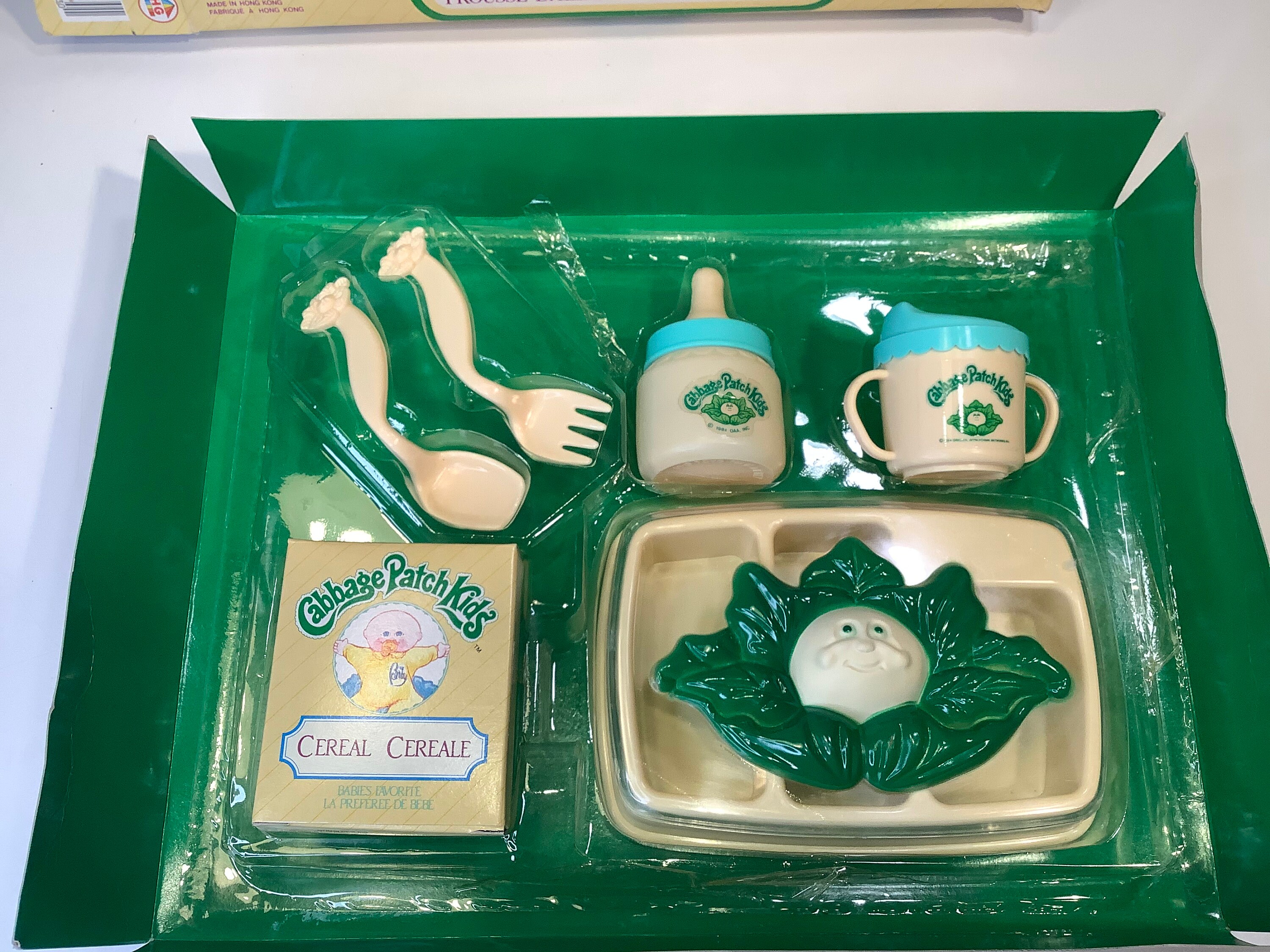 1984年イギリス製キャベツパッチ皿SETキャベツ人形ヴィンテージ あちゃ