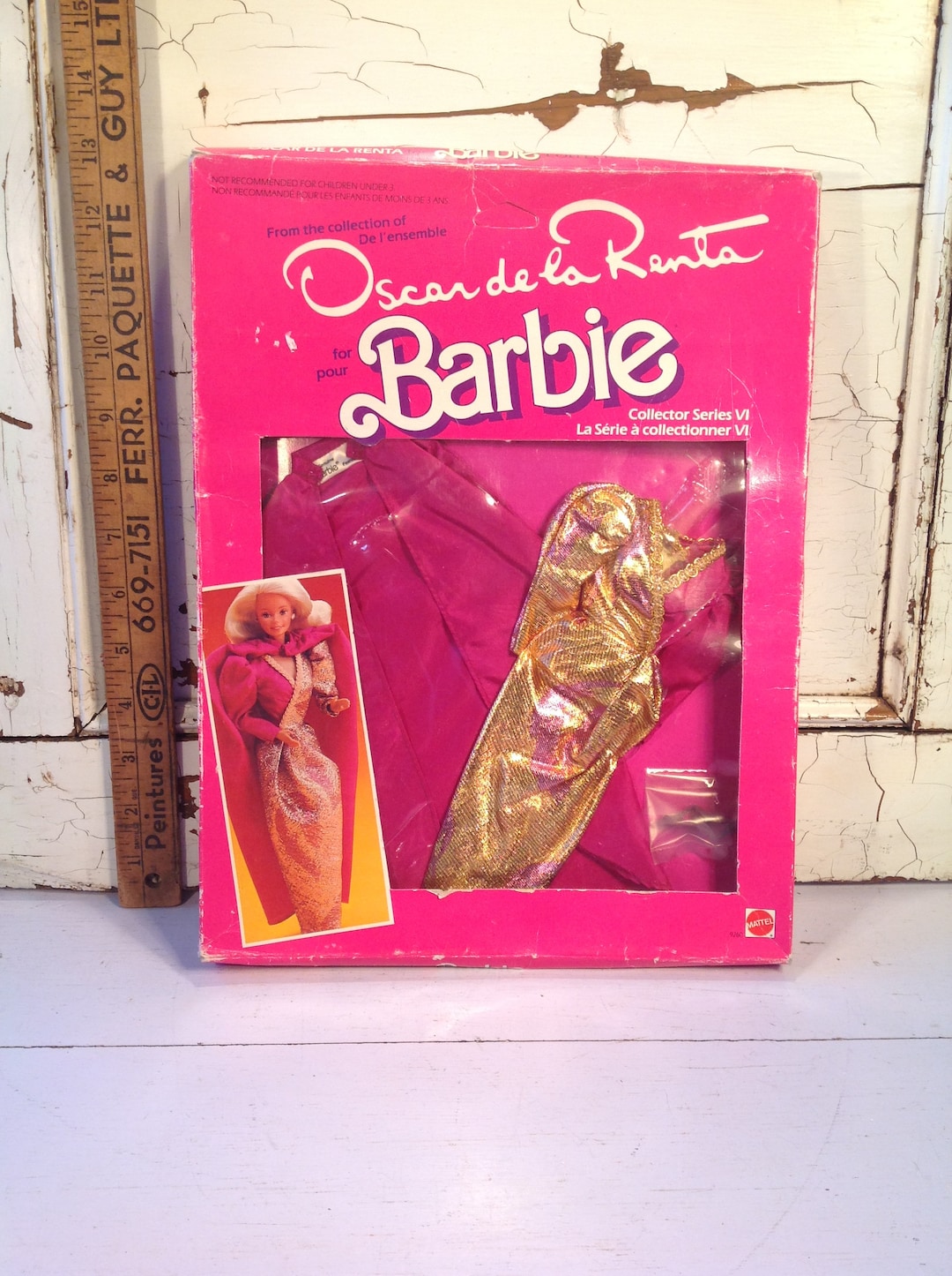 Vintage Barbie Oscar De La Renta Doll Outfit 1984 - Etsy