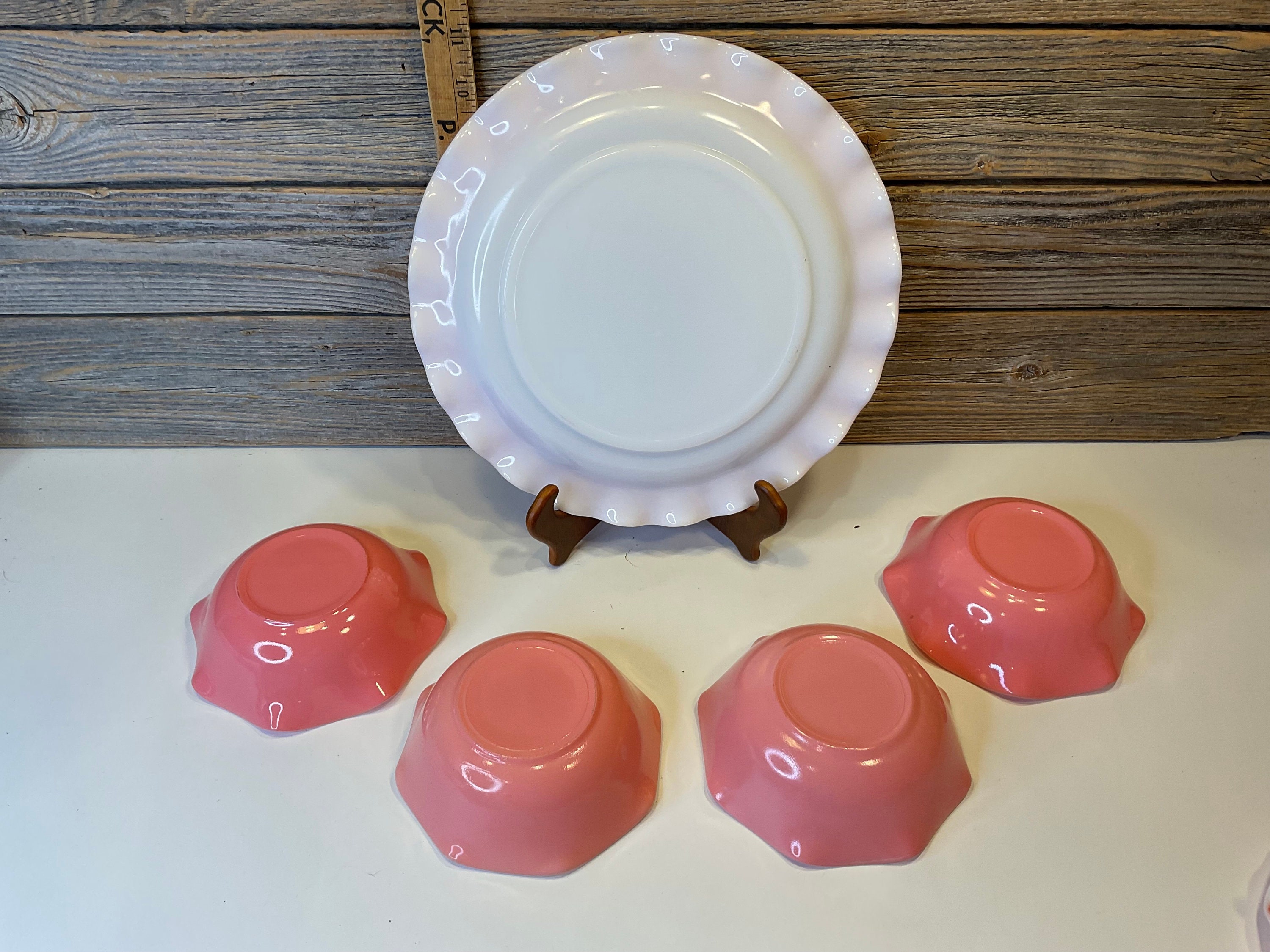 Vintage Hazel Atlas 16 Pieces of Pink Crinoline 50' - Etsy