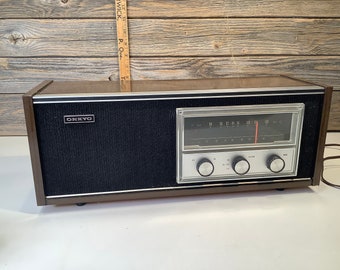 Vintage Onkyo FM-500U Radio 60'