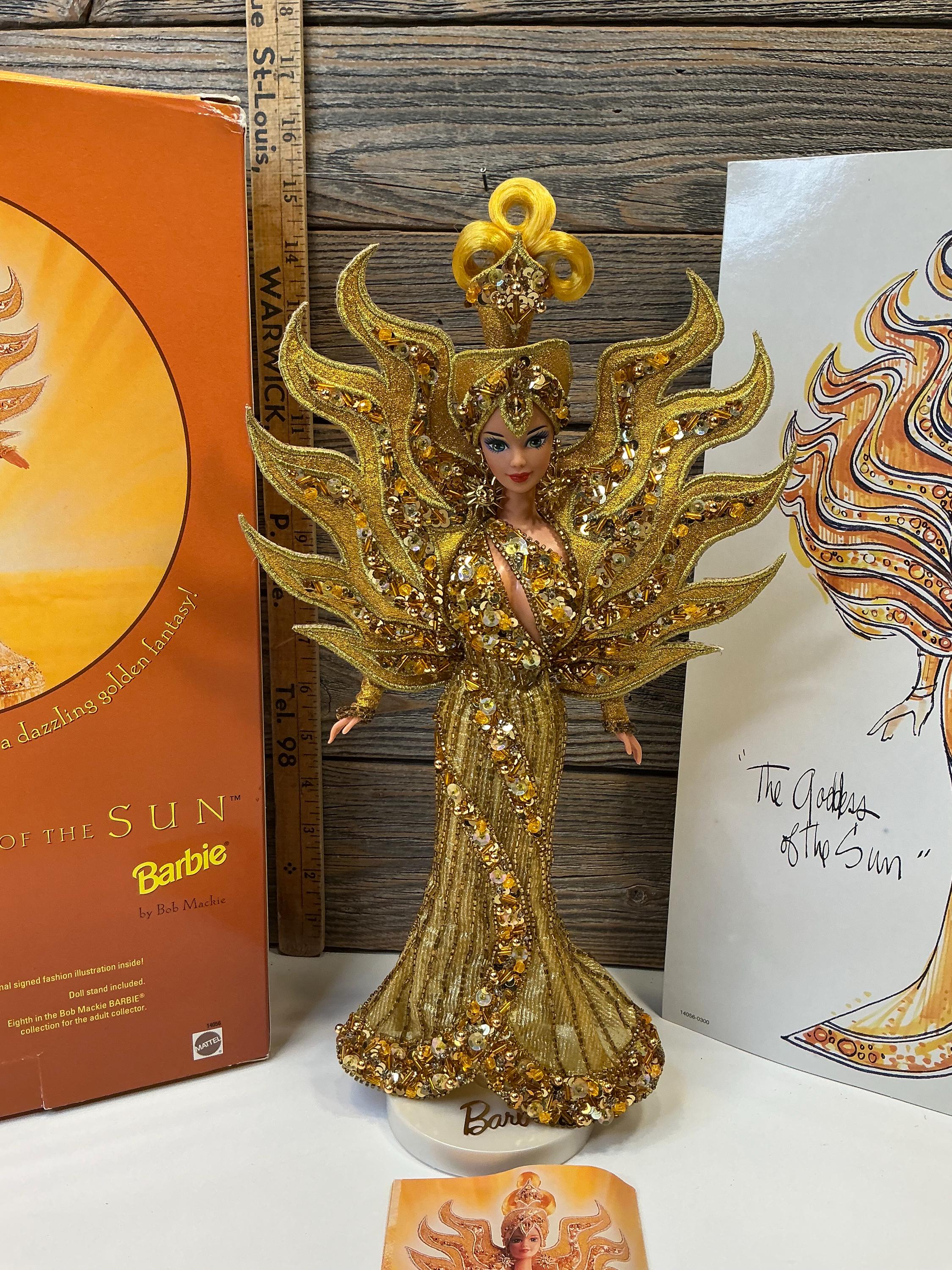 Vintage Mattel Barbie Goddess of the Sun 1995 - Etsy