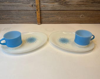ヴィンテージ ファイヤーキング レッド ポルカドット ミキシングボウル