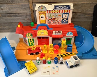 フィッシャープライス　リトルピープル　メインストリート　1986年 il_340x270.4494943483_nvzg.jpg